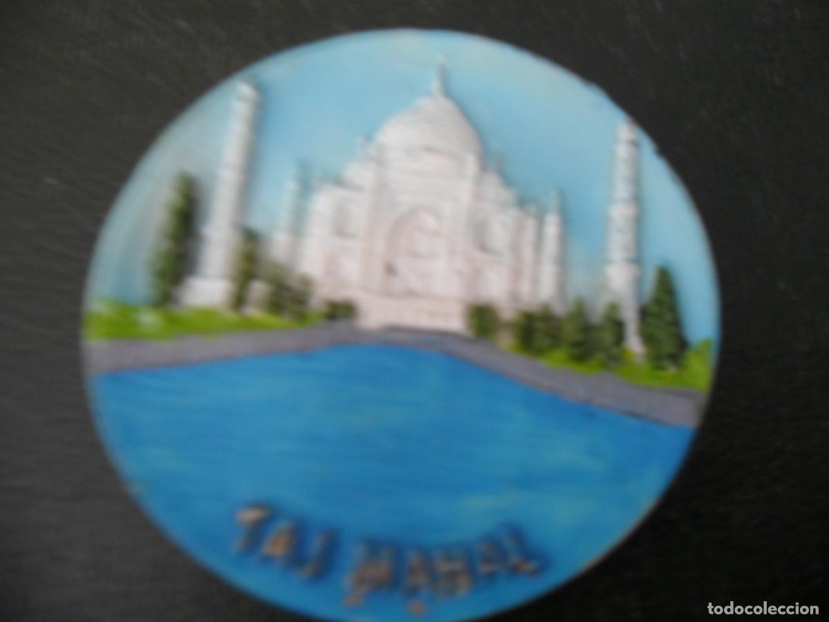 Coleccionismo: IMAN DE NEVERA TAJ MAHAL INDIA