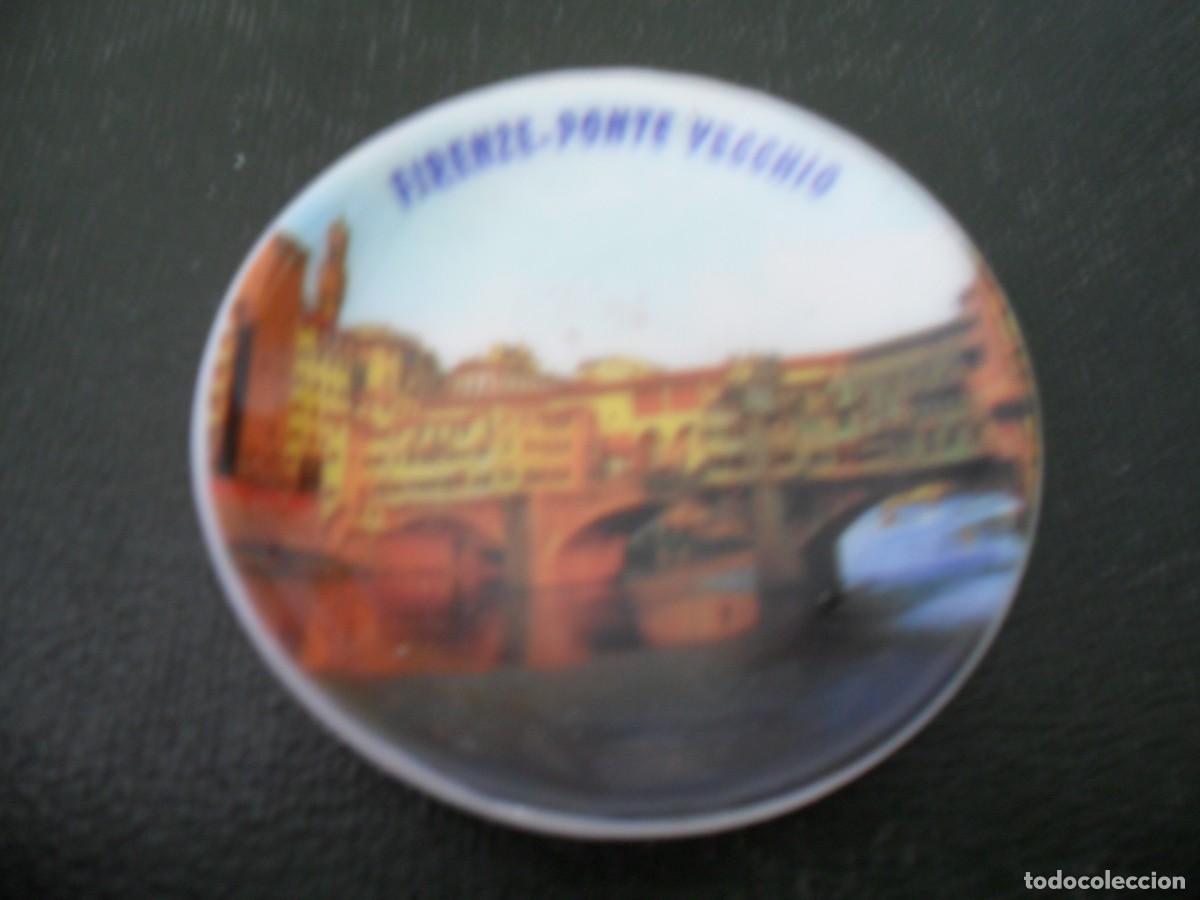 Coleccionismo: IMAN DE NEVERA FLORENCIA PUENTE VECCHIO - Foto 1