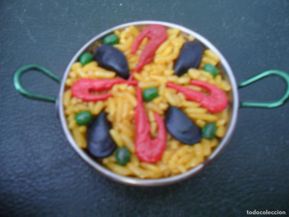 Coleccionismo: IMAN DE NEVERA ESPA&Ntilde;A PAELLA