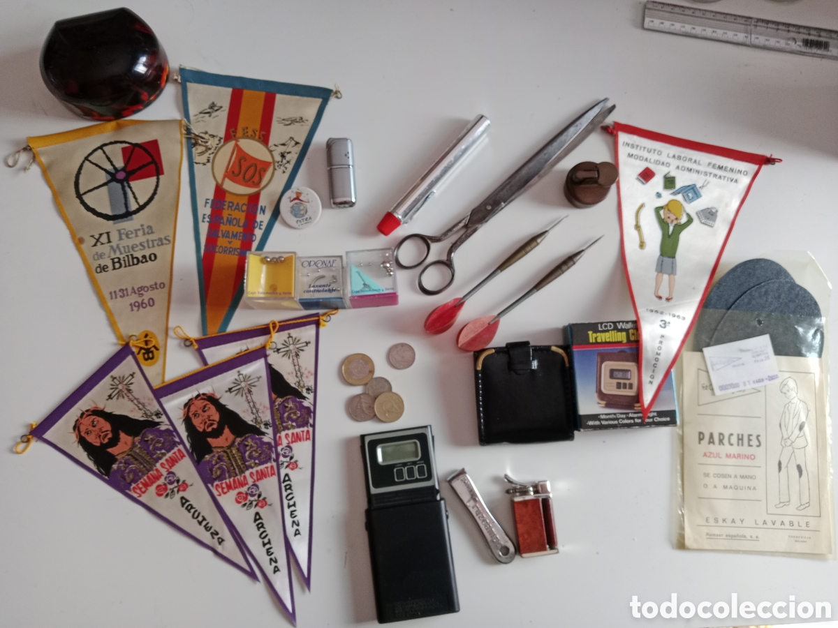 Coleccionismo: LOTE ART&Iacute;CULOS DE COLECCI&Oacute;N ANTIGUOS