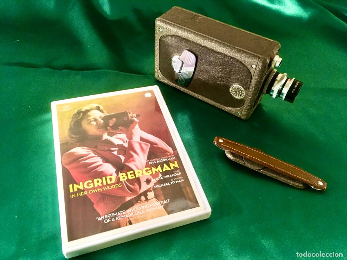 Coleccionismo: INGRID BERGMAN IN HER OWN WORDS Y CAMARA DE CINE 16 MM