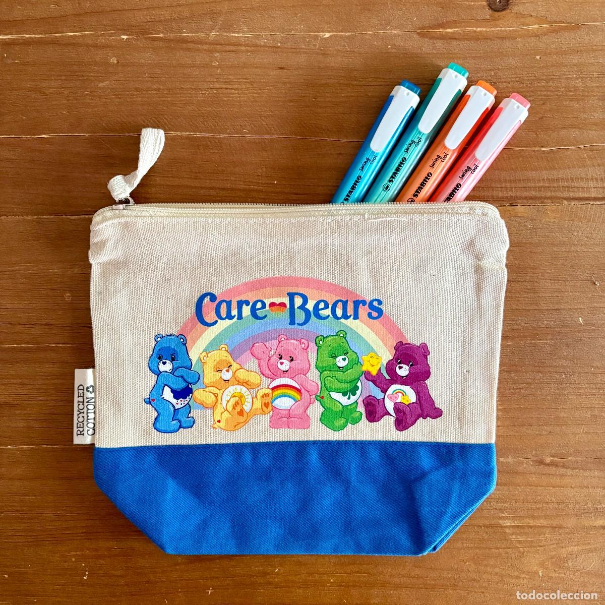Coleccionismo: NECESER TELA NUEVO SIN USO OSOS AMOROSOS, CARE BEARS, BICOLOR