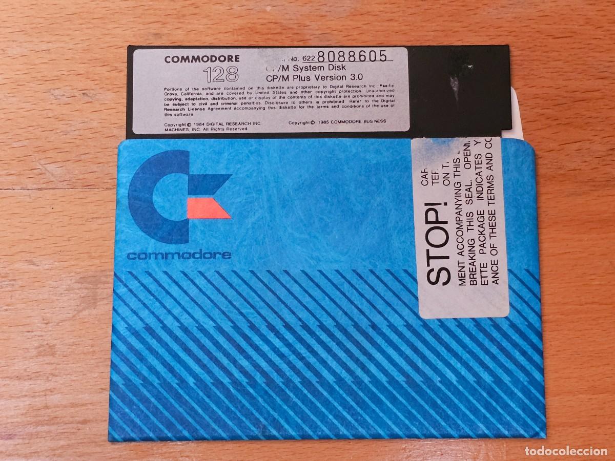 Collecting: Disquete Commodore 128 CP/M Plus Version 3.0 Original &ndash; System Disk &ndash; A&ntilde;os 80