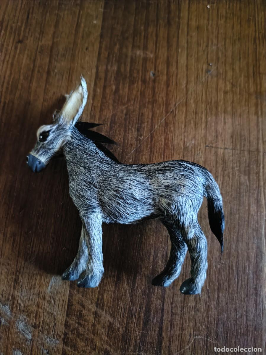 Collectionnisme: PEQUE&Ntilde;O BURRO FORRADO CON PIEL.PELO A&Ntilde;OS 70