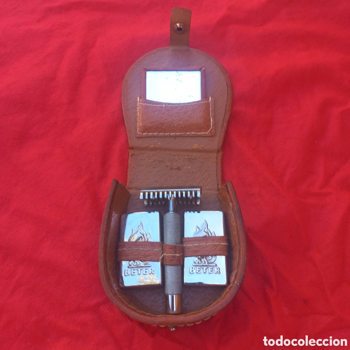 Collectionnisme: Estuche con maquinilla de afeitar Beter