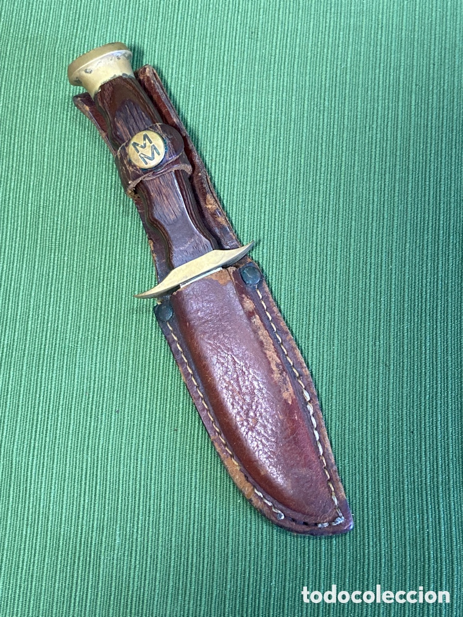 Coleccionismo: Cuchillo o machete peque&ntilde;o Muela Bowie. Toledo.