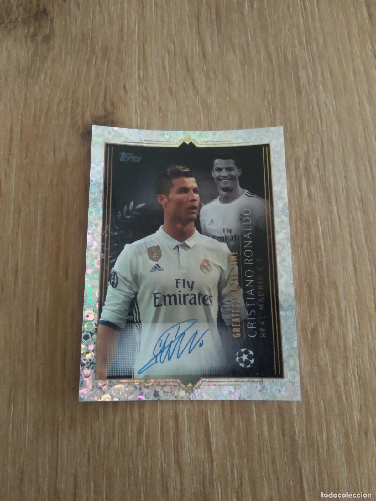 Coleccionismo: 739 CRISTIANO RONALDO REAL MADRID CROMO FUTBOL UEFA CHAMPIONS LEAGUE 23-24 TOPPS 2023-2024