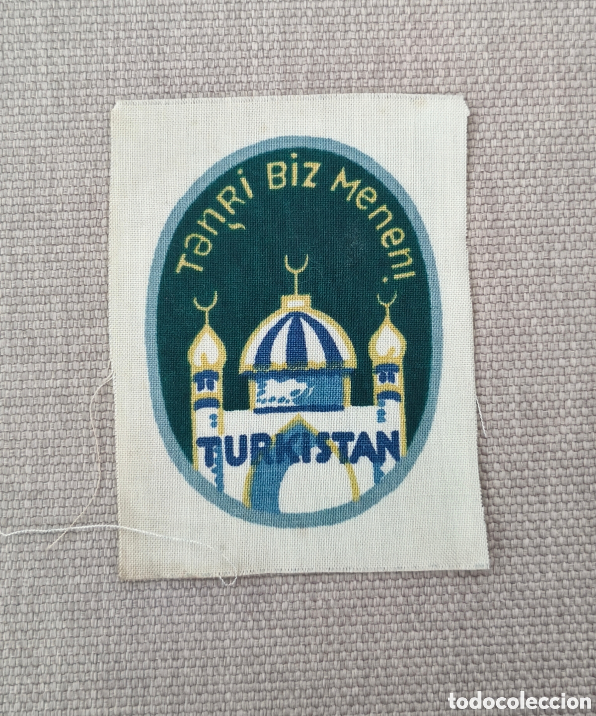 Coleccionismo: Parche de brazo Legi&oacute;n de Turkest&aacute;n WWII | Turkistan Legion Sleeve Shield | Segunda Guerra Mundial