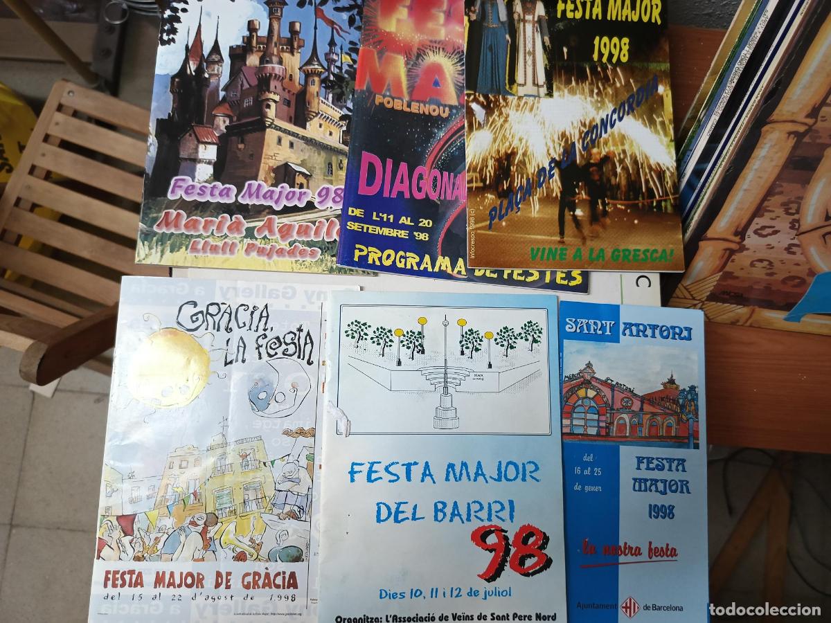 Coleccionismo: Programas Festa Major 1998 fiesta mayor