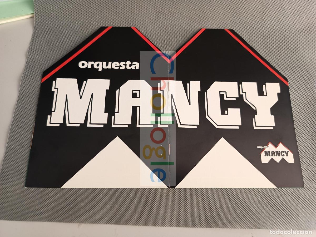 Coleccionismo: PUBLICIDAD ORQUESTA MANCY
