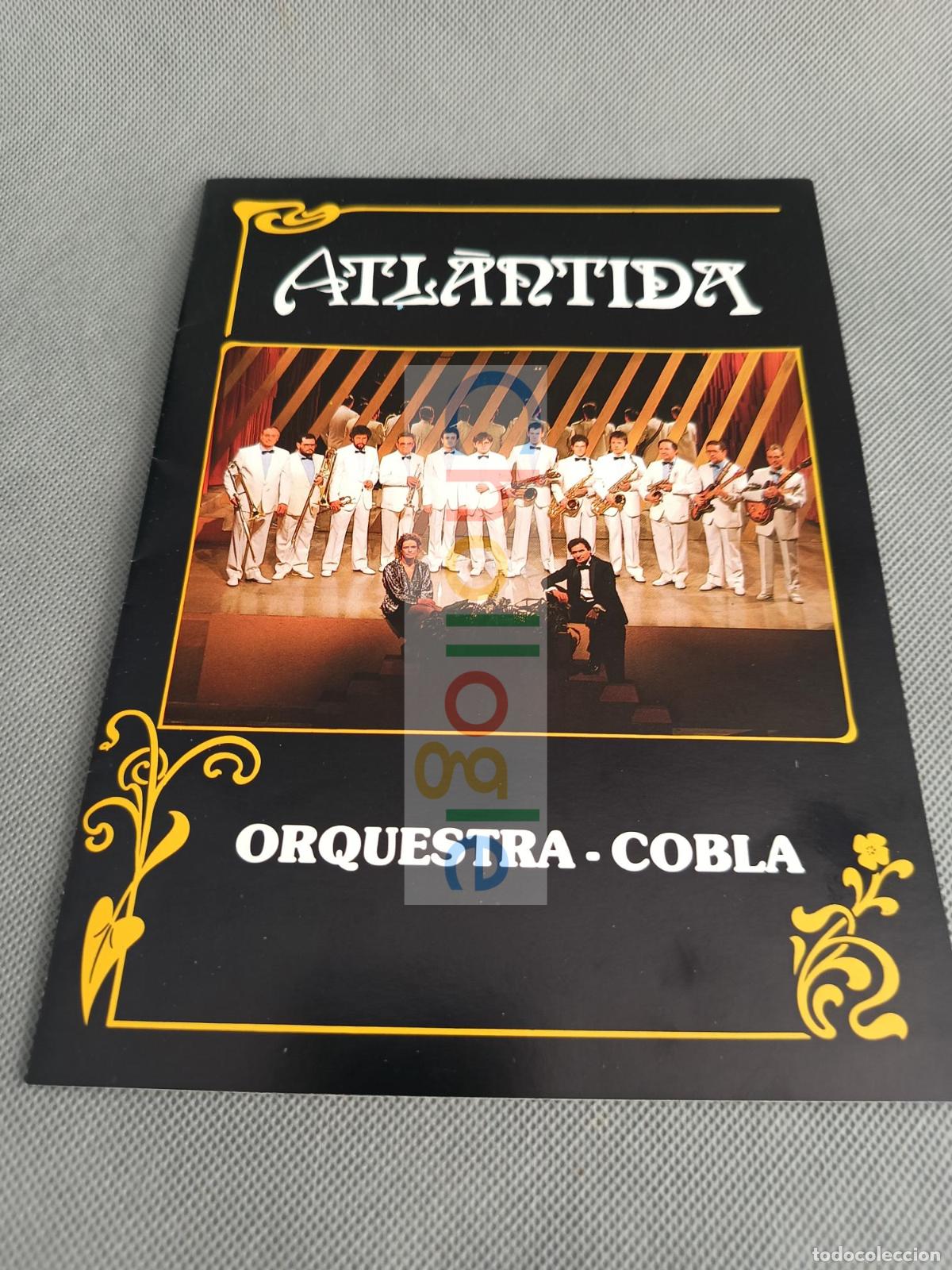 Collezionismo: PUBLICIDAD ORQUESTRA COBLa ATLANTIA