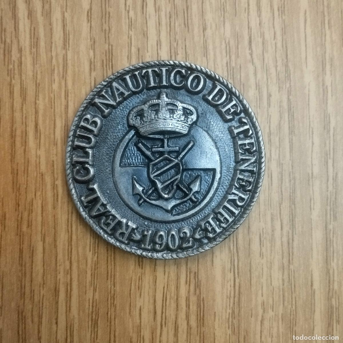 Coleccionismo: Medalla REAL CLUB NA&Uacute;TICO DE TENERIFE (1903 - 1993) | Tenerife - Canarias
