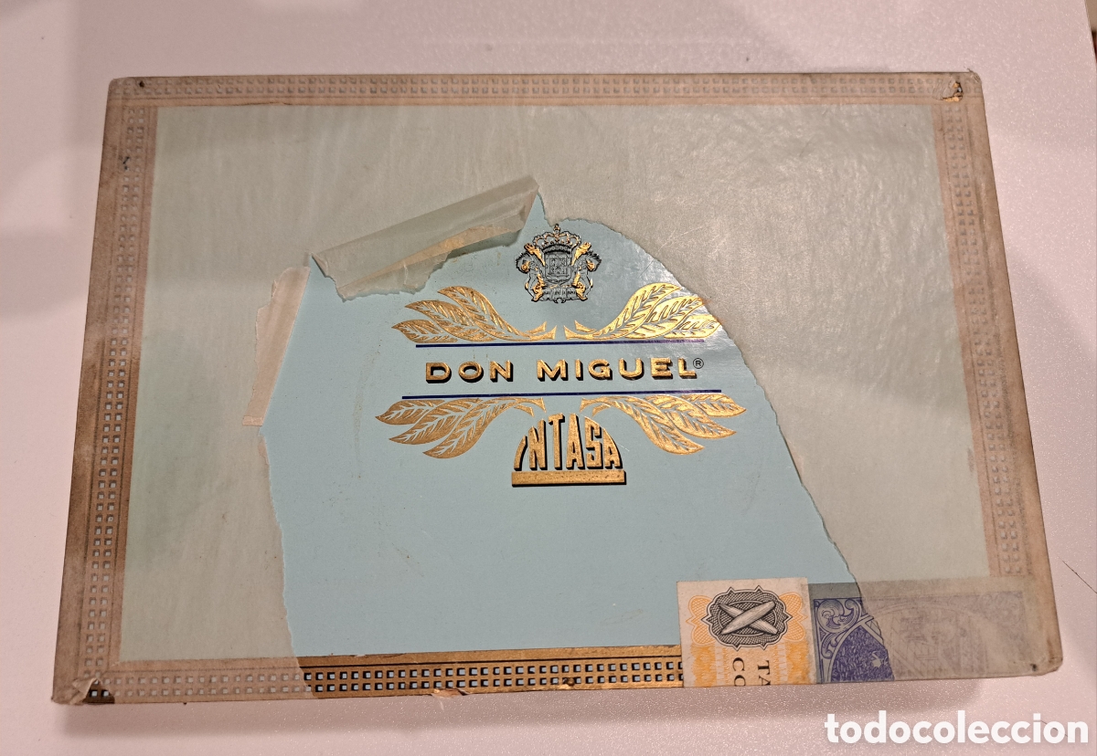 Collecting: CAJA PUROS DON MIGUEL N&deg; 2, 10 TUBOS, PRECINTADA