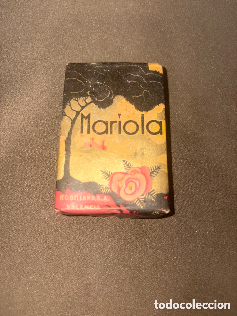 Colecionismo: PASTILLA DE JABON MARIOLA. ROBILLARD Y CIA. VALENCIA. EN SU SOBRE,SIN USAR.
