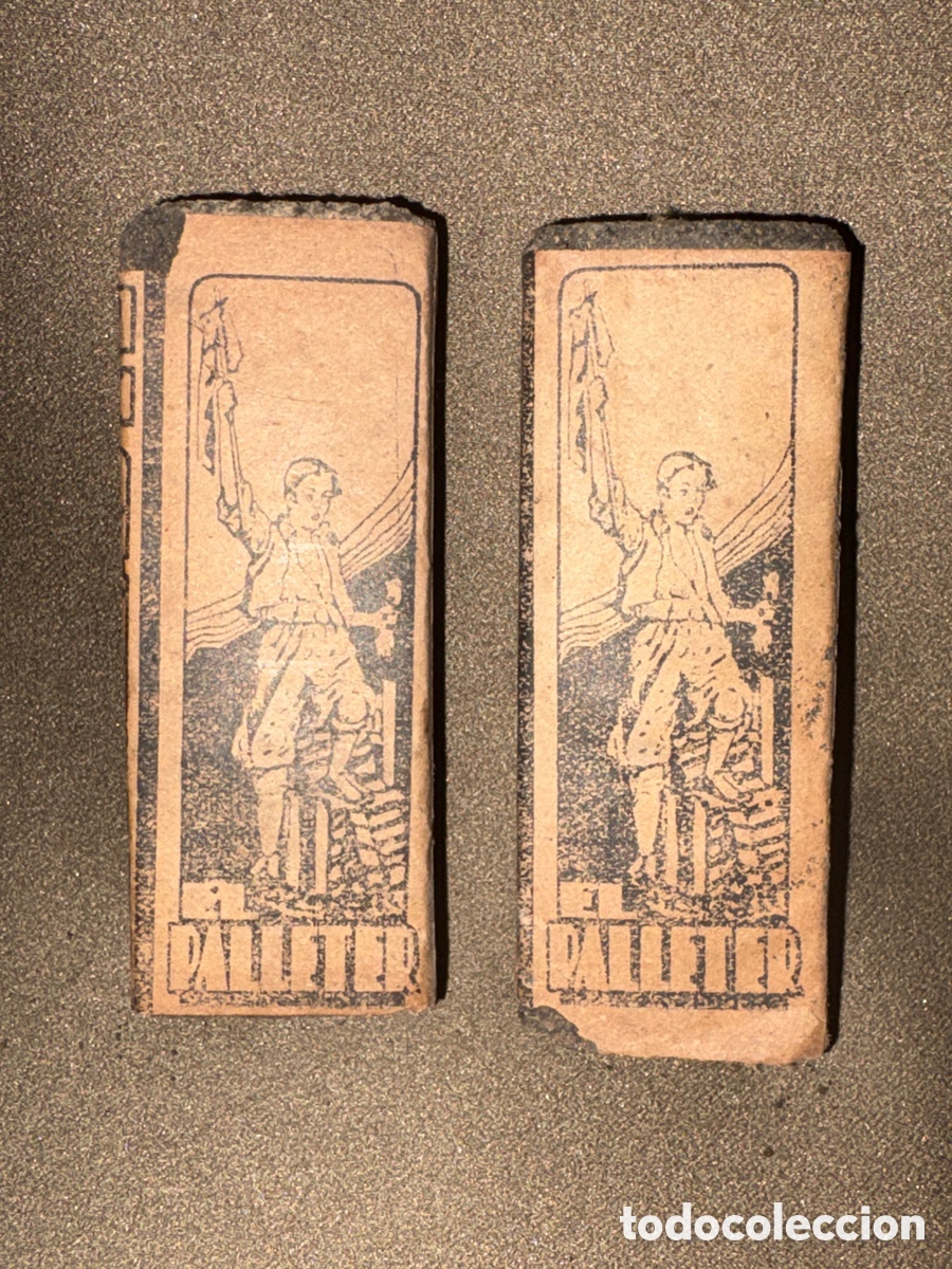 Coleccionismo: EL PALLETER,FABRICANTE J.TORMO BLASCO-ALBAIDA*ENCIENDE FUEGOS*12 piezas*ver fotos*muy raro