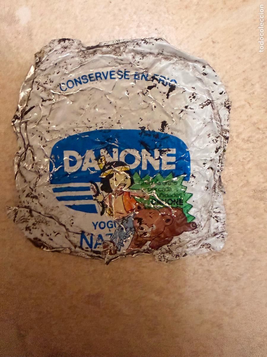 Coleccionismo: Tapa Danone el bosque de tallac