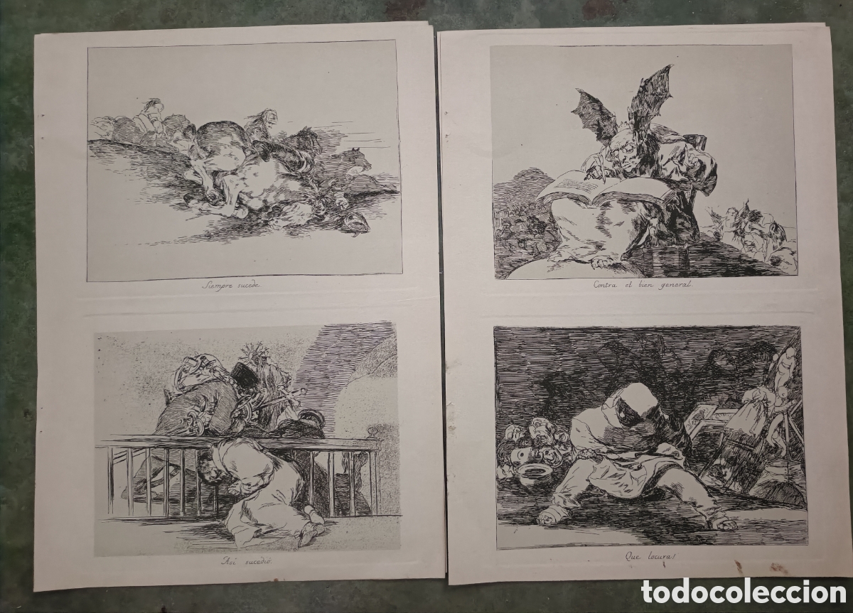 Coleccionismo: Laminas. Los desastres de la guerra de Goya