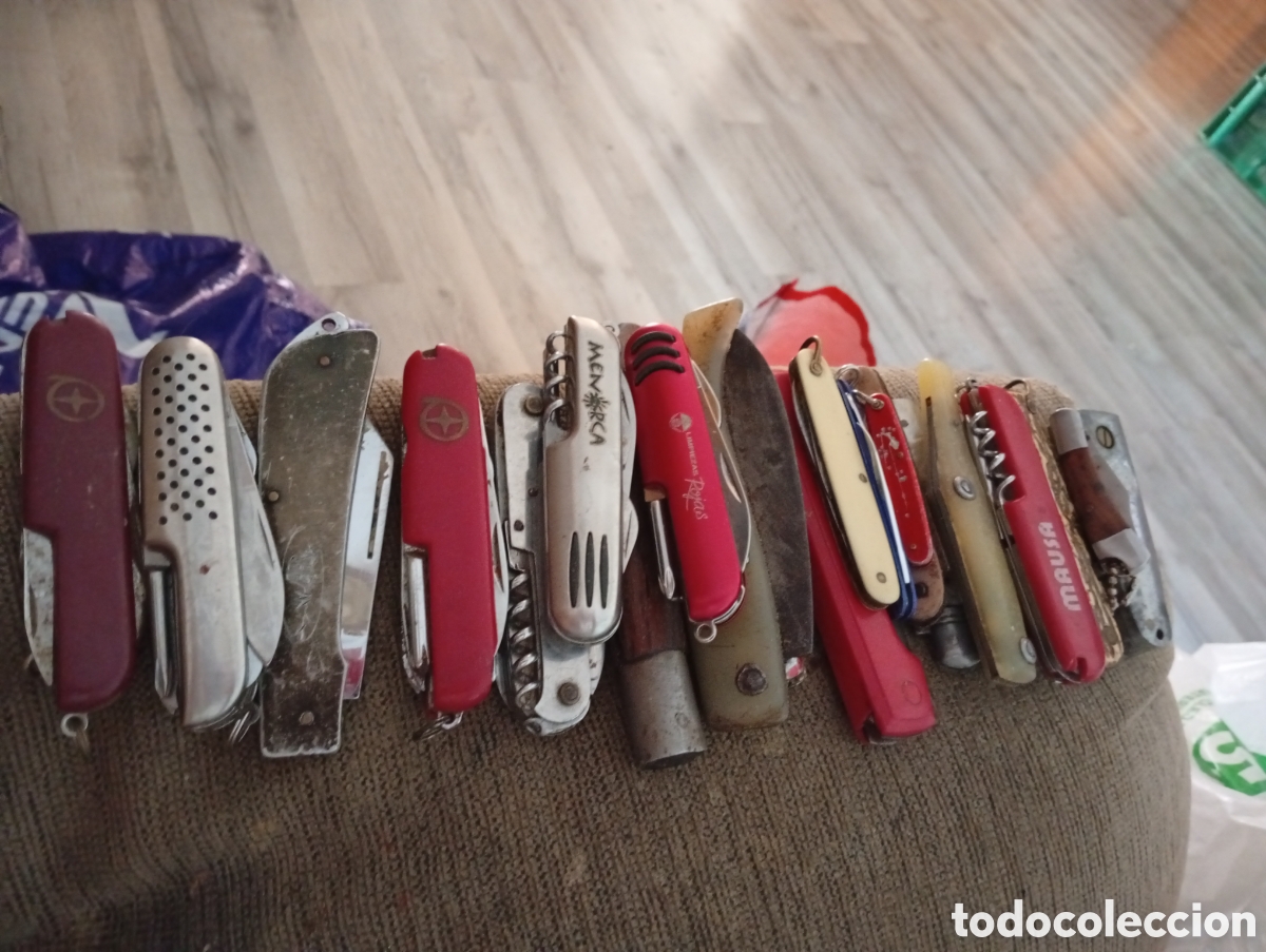 Collectionnisme: LOTE CUCHILLOS necesitan afilado y engrase resto buen estado