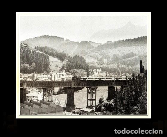 Coleccionismo: �E5 - GUIPUZCOA. VIADUCTO DE ORMAIZTEGUI. FERROCARRIL. PAIS VASCO. [LAMINA FOTOGRAFICA].