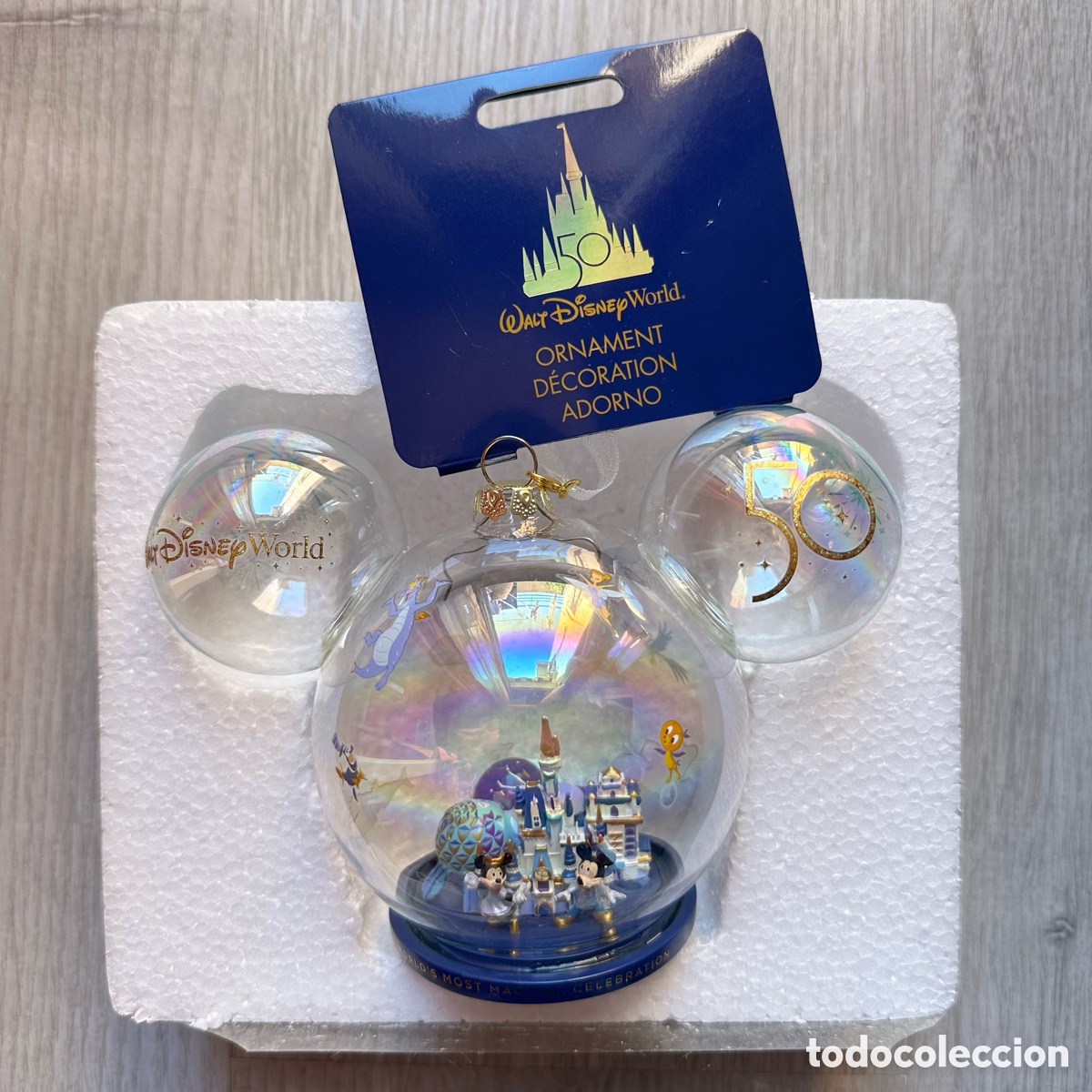 Coleccionismo: Walt Disney World bola cristal 50 aniversario
