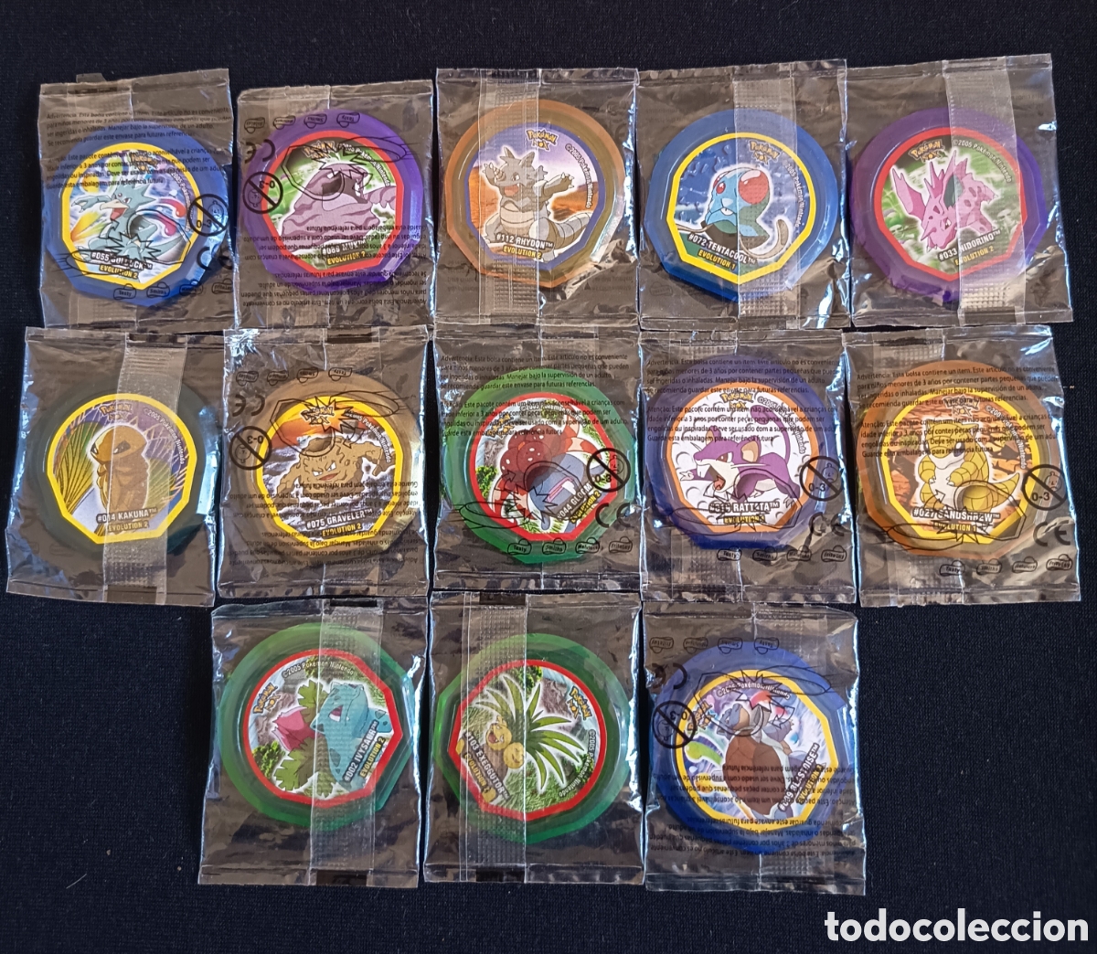 Coleccionismo: Tazo Pokemon Nox Precintados