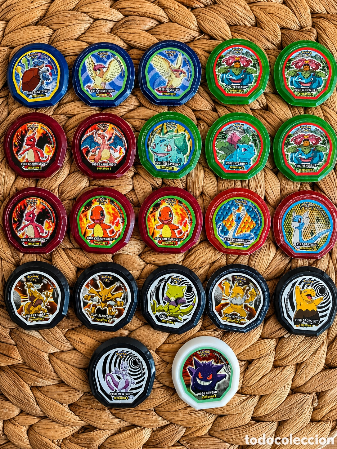 Collezionismo: Lote Tazos Pokemon Nox Matutano