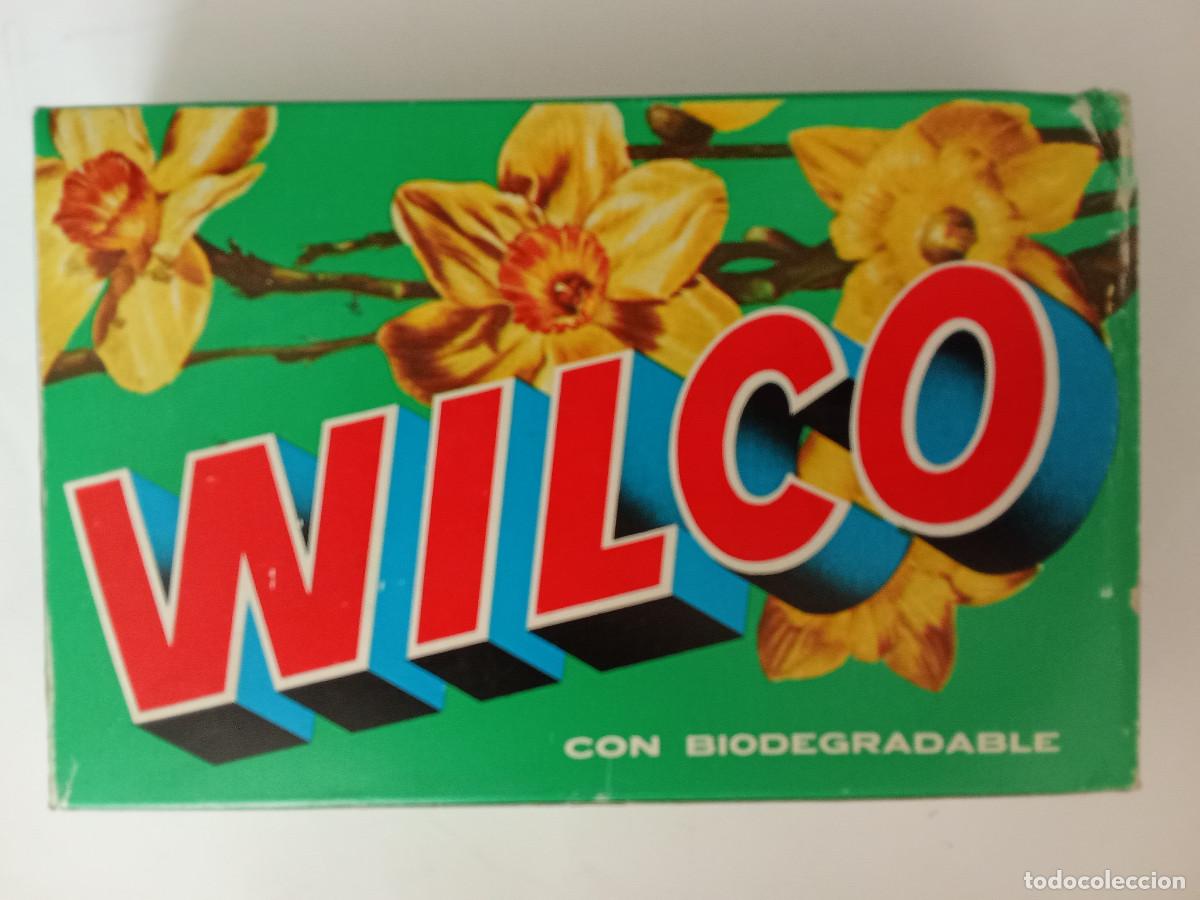 Coleccionismo: Detergente Wilco lavando y yo descansando a&ntilde;os 60