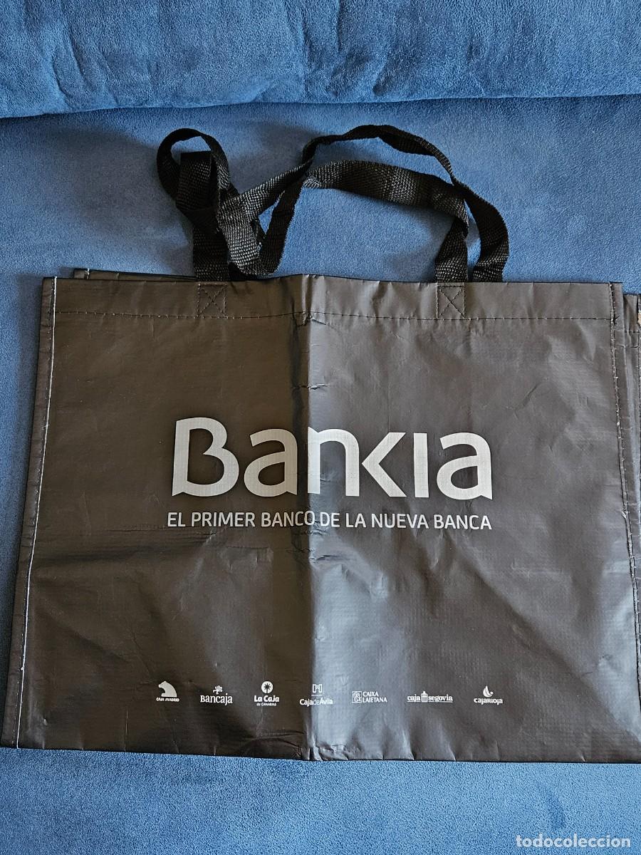 Coleccionismo: Antigua Bolsa Reciclable Obsequio/ Publicidad De Bankia Para Sus Clientes.