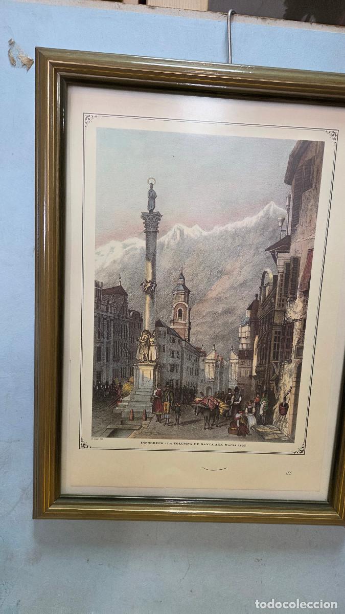 Coleccionismo: cuadro con lamina antigua - Foto 2