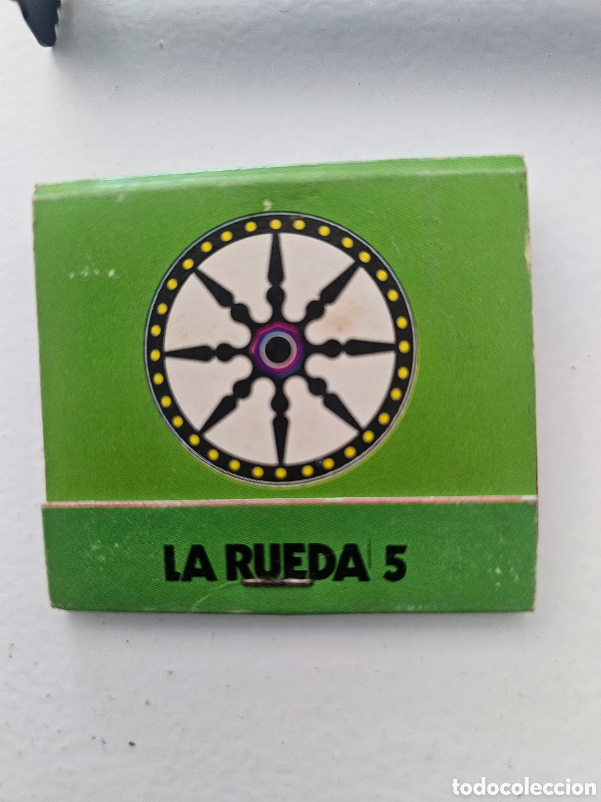 Coleccionismo: Caja de cerillas La Rueda 1960s 1970s
