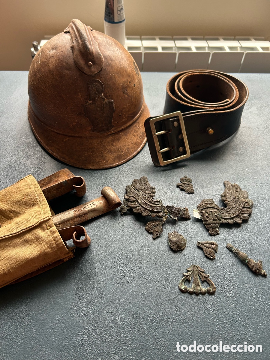 Coleccionismo: Lote Militaria guerra mundial antigua