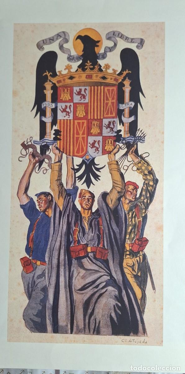 Coleccionismo: Lamina escudo aguila