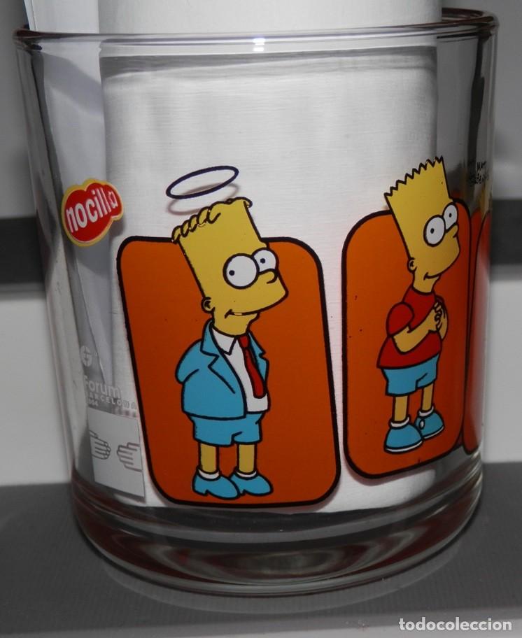 Coleccionismo: VASO NOCILLA DE LA SERIE LOS SIMPSONS -FORUM BARCELONA 2004