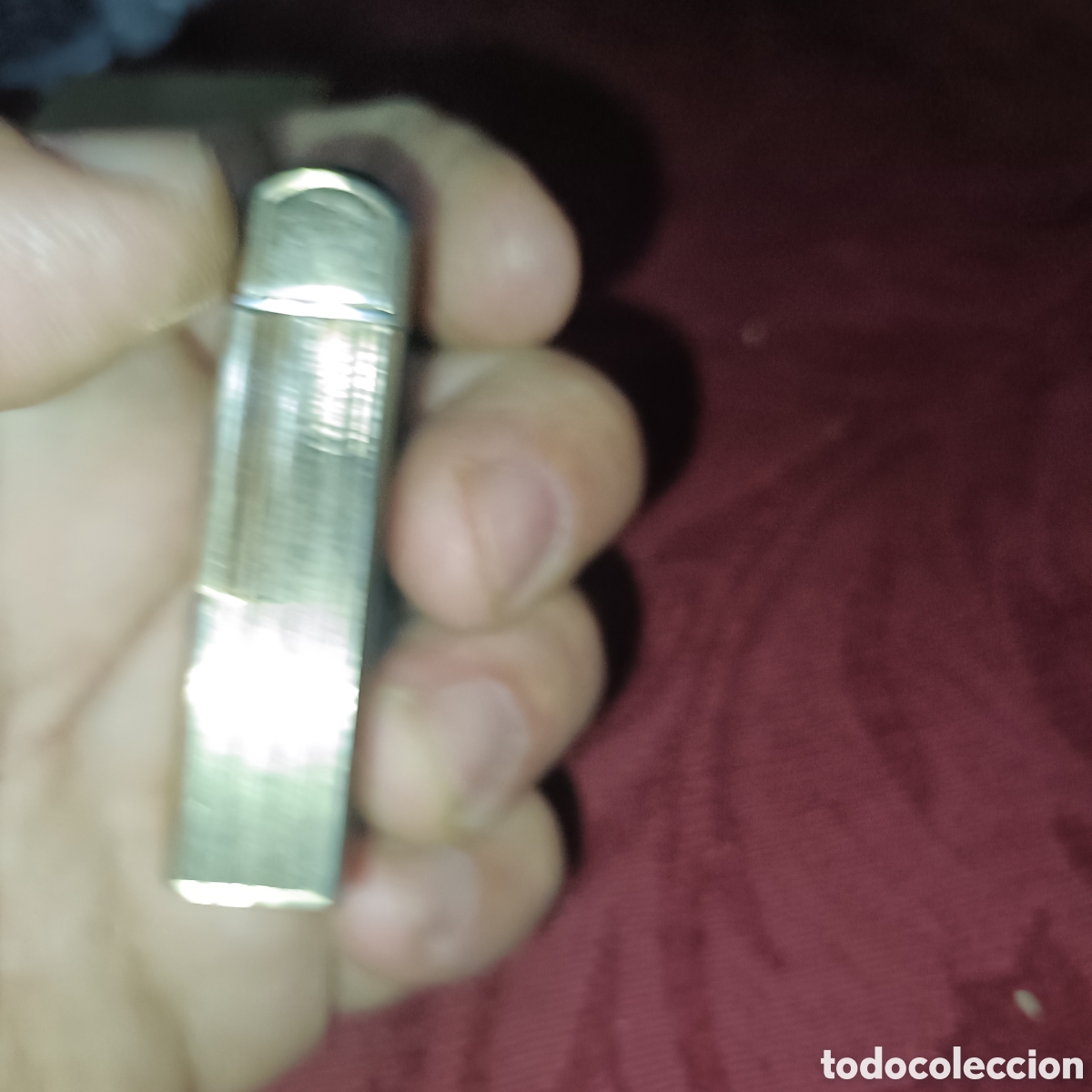 Coleccionismo: Antiguo mechero de la marca silver match - Foto 2