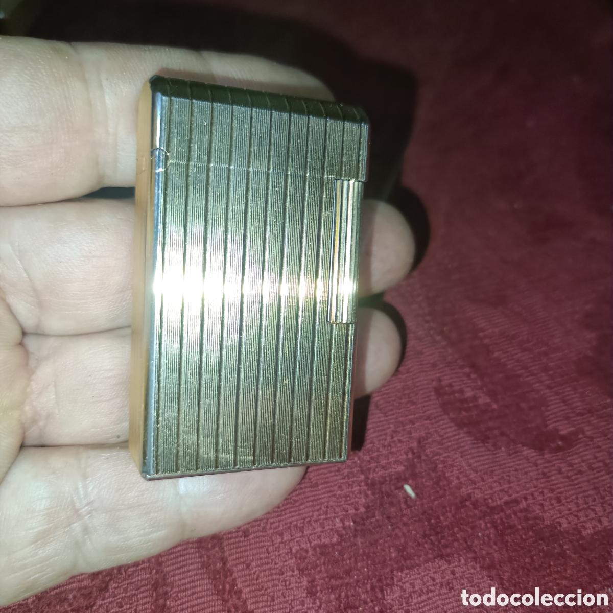 Coleccionismo: Antiguo mechero de la marca silver match - Foto 4