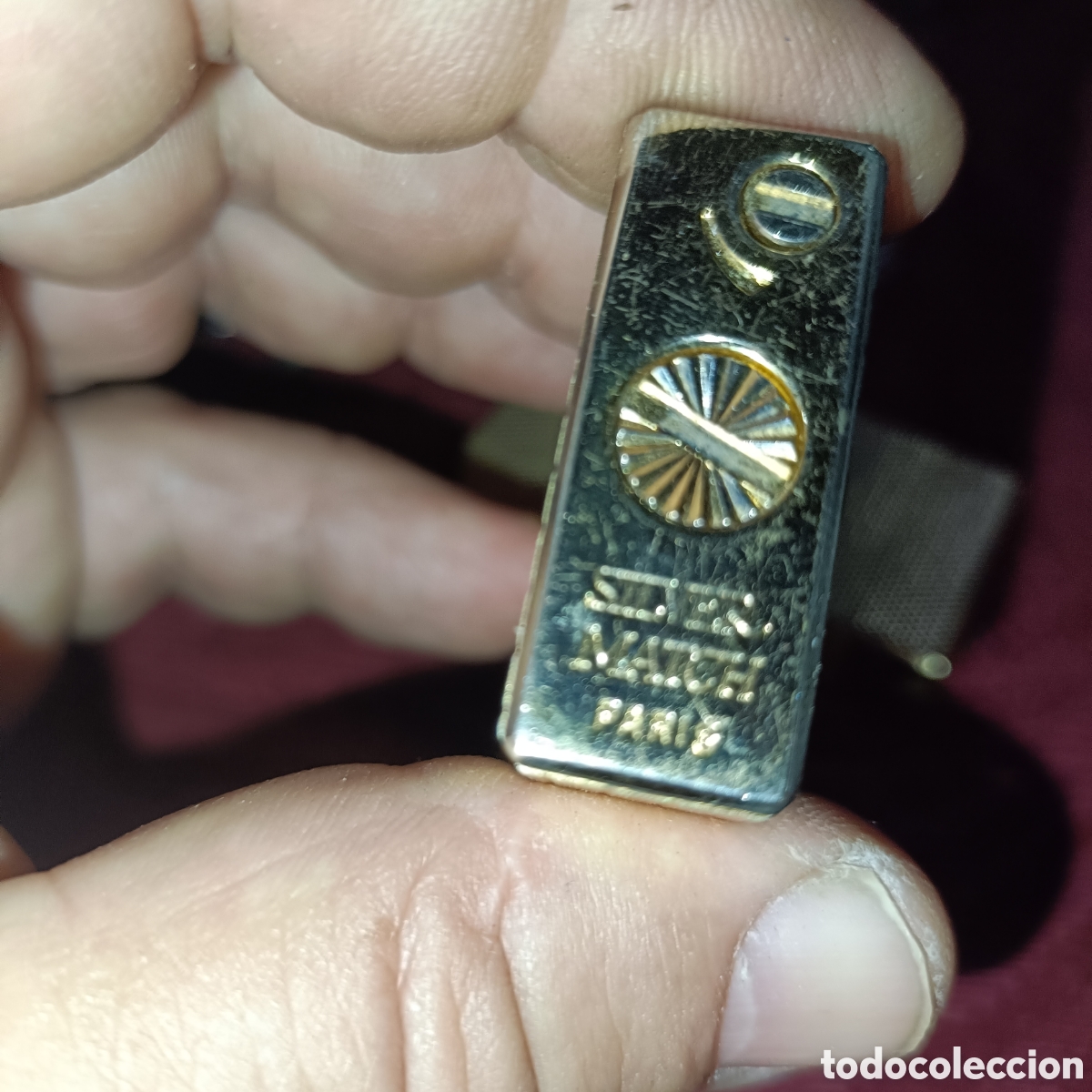 Coleccionismo: Antiguo mechero de la marca silver match - Foto 6