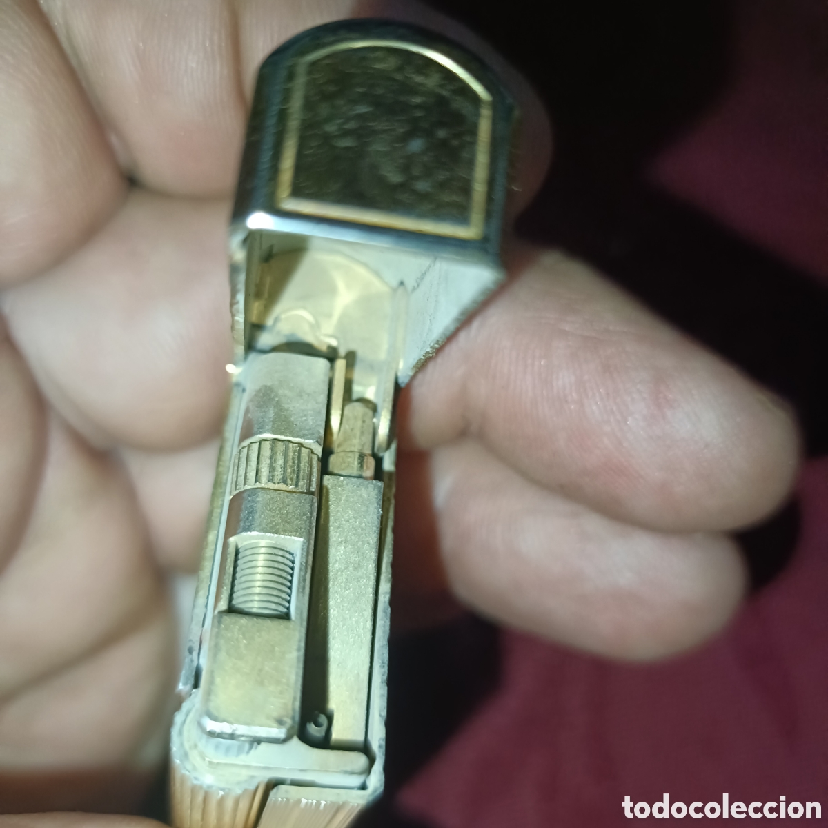 Coleccionismo: Antiguo mechero de la marca silver match - Foto 8
