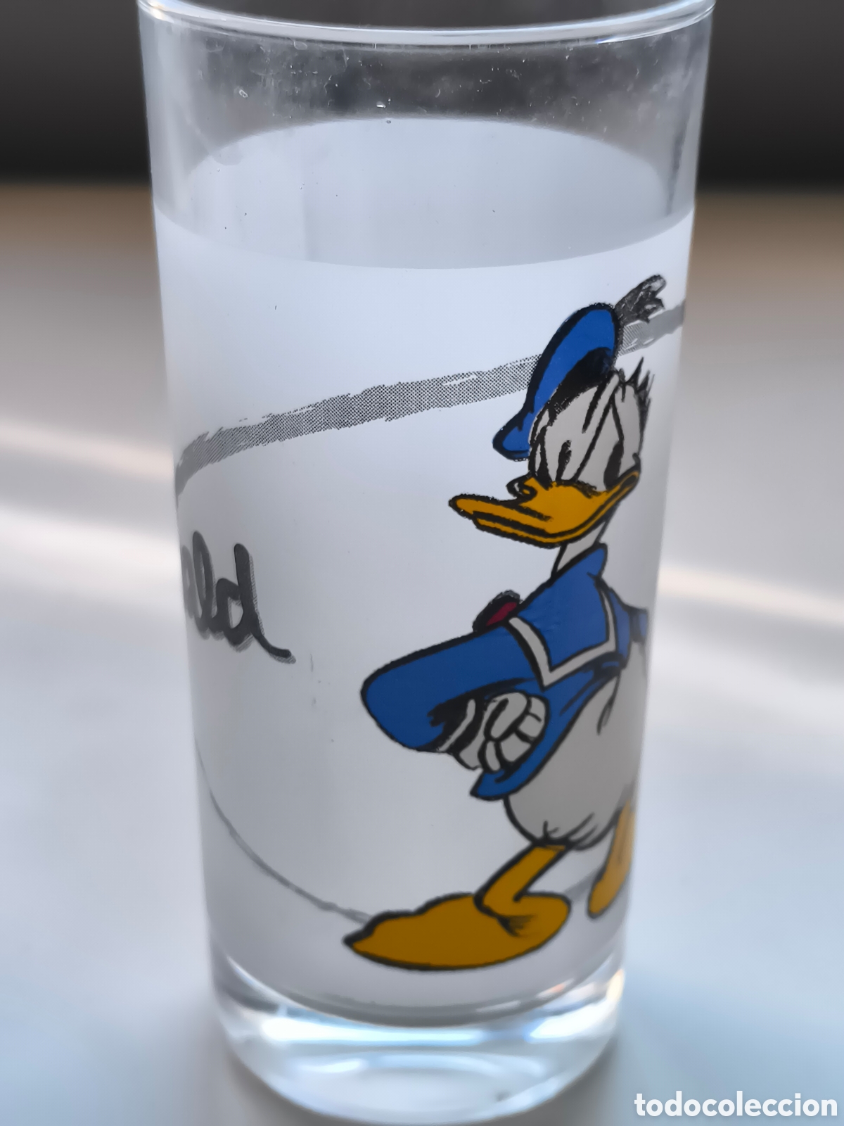 Coleccionismo: Vaso colecci&oacute;n pato Donal 14 cm