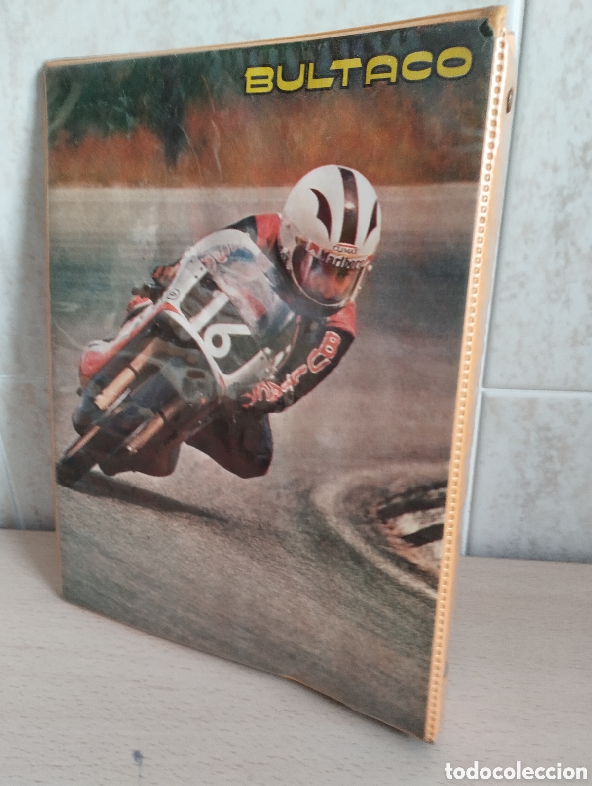 Coleccionismo: CARPETA PLASTIFICADA &Aacute;NGEL NIETO ~BULTACO