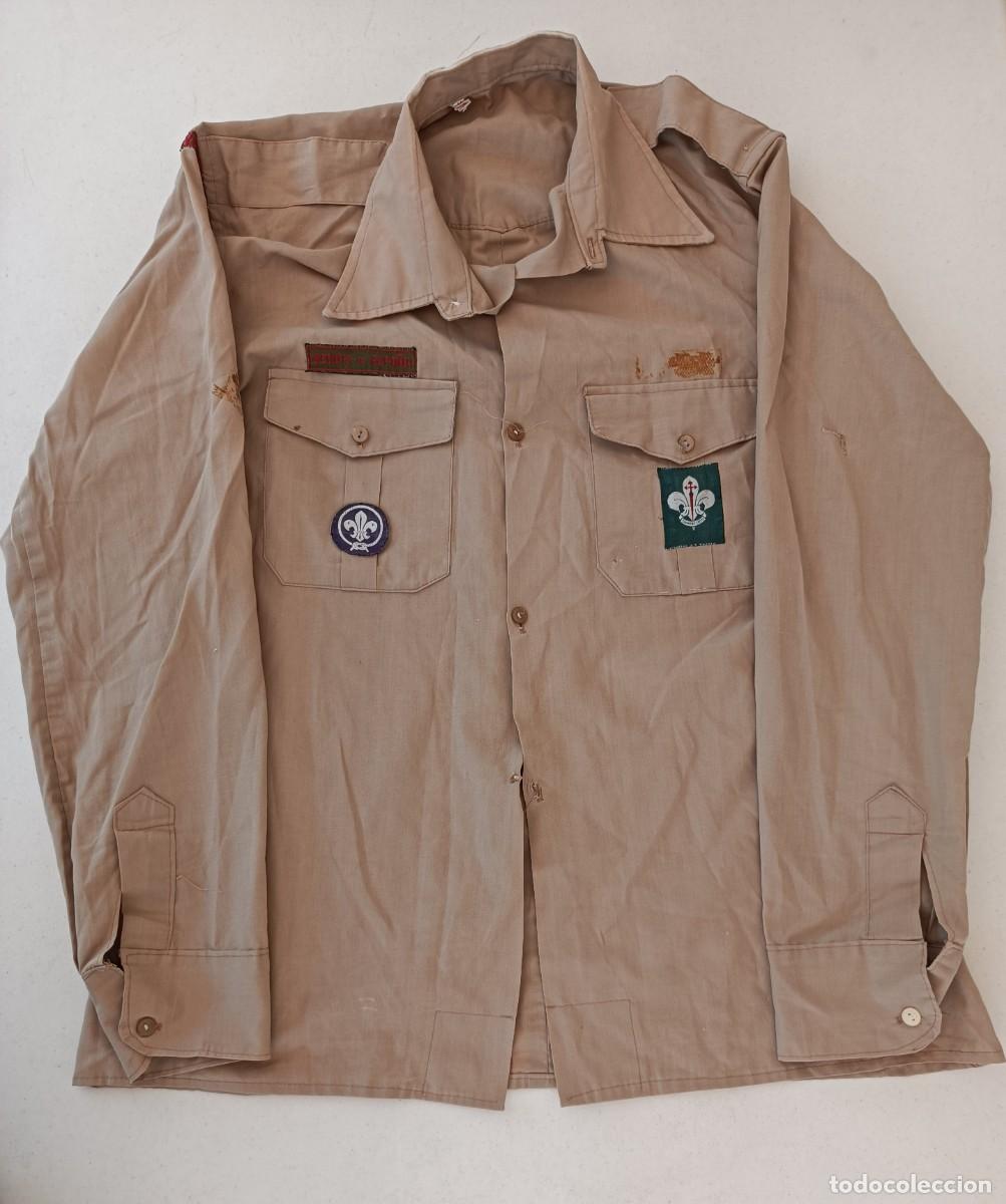 Coleccionismo: CAMISA TALLA 41 UNIFORME SCOUT ASDE ASOCIACI&Oacute;N DE ESCOUTS DE ESPA&Ntilde;A A&Ntilde;OS 80
