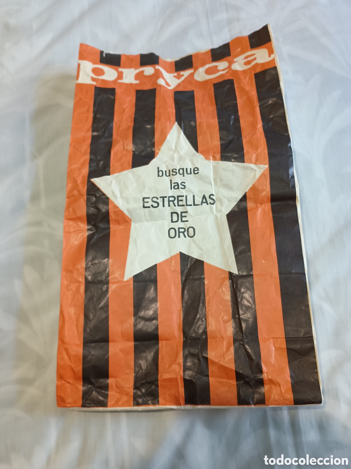 Coleccionismo: ️Bolsa antigua de supermercado Pryca - Foto 4