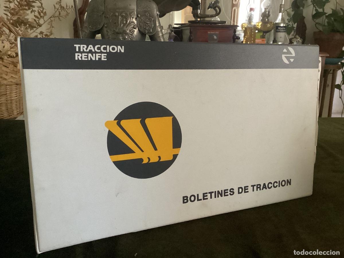 Coleccionismo: CARPETA CON BOLETINES DE TRACCI&Oacute;N. RENFE.