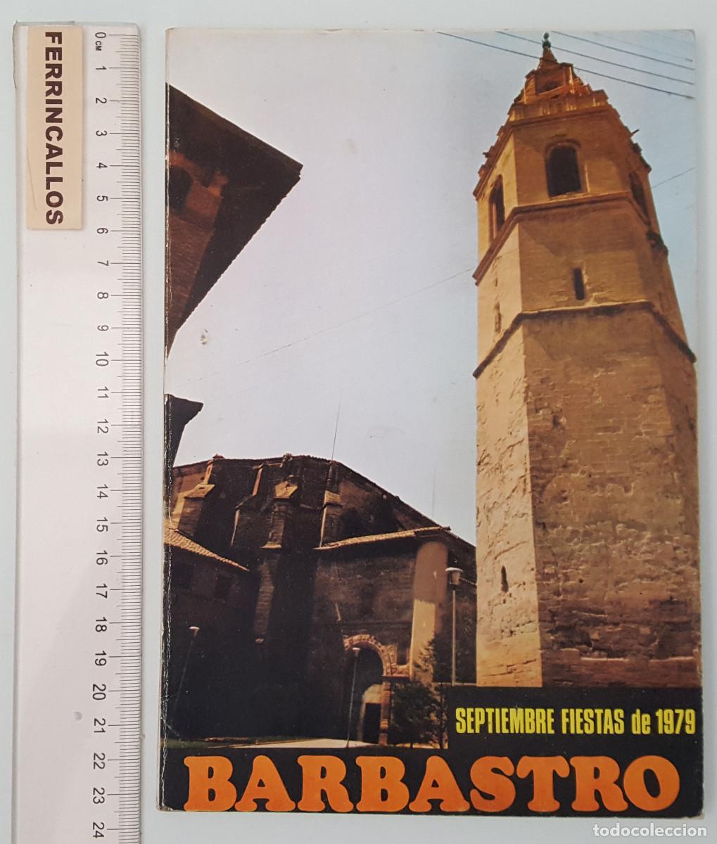Collecting paper: PROGRAMA DE FIESTAS DE BARBASTRO A&Ntilde;O 1979