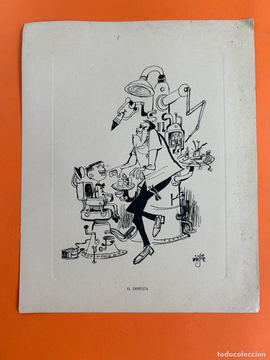 Coleccionismo: MINGOTE. El dentista. Campa&ntilde;a Propaganda M&eacute;dica. Promesa. SERIE D N&ordm; 3 - A&ntilde;os 60