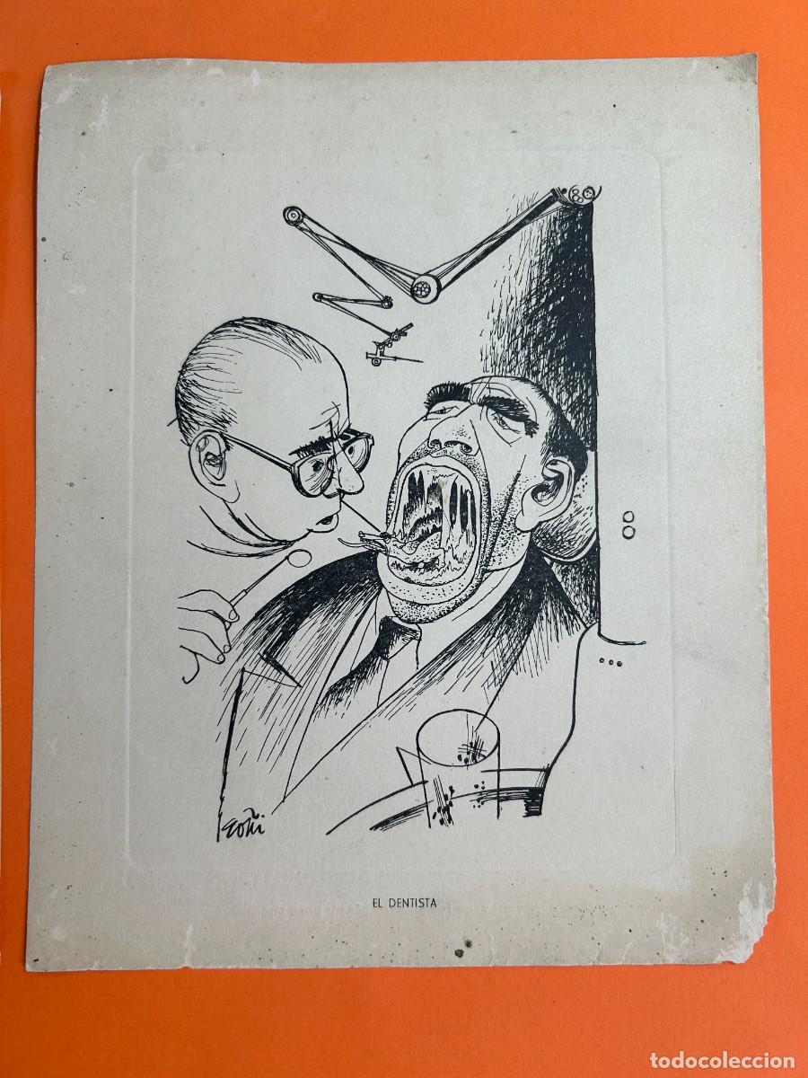 Coleccionismo: MINGOTE. El dentista. Campa&ntilde;a Propaganda M&eacute;dica. Promesa. SERIE D N&ordm; 1 - A&ntilde;os 60