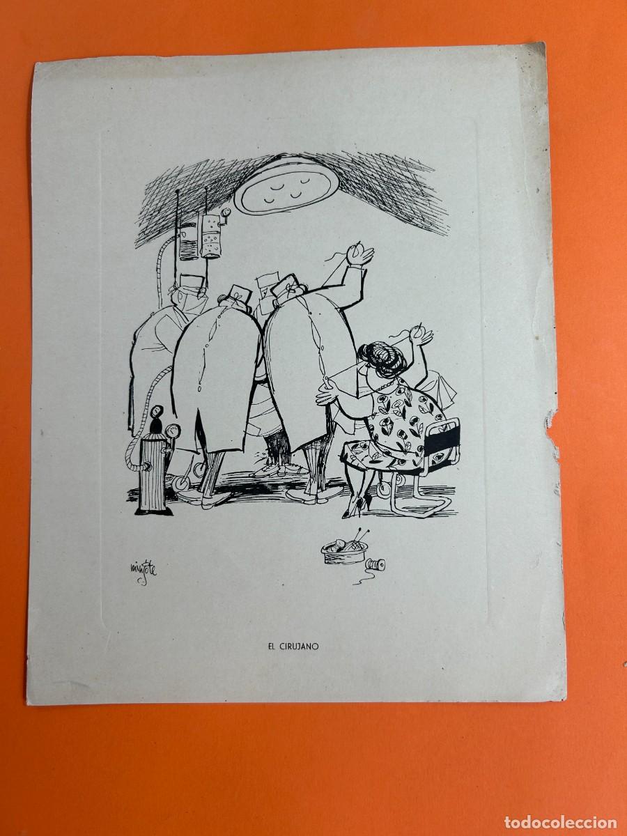 Collectionnisme: MINGOTE. El Cirujano. Campa&ntilde;a Propaganda M&eacute;dica. Promesa. SERIE C N&ordm; 1 - REPTILASE