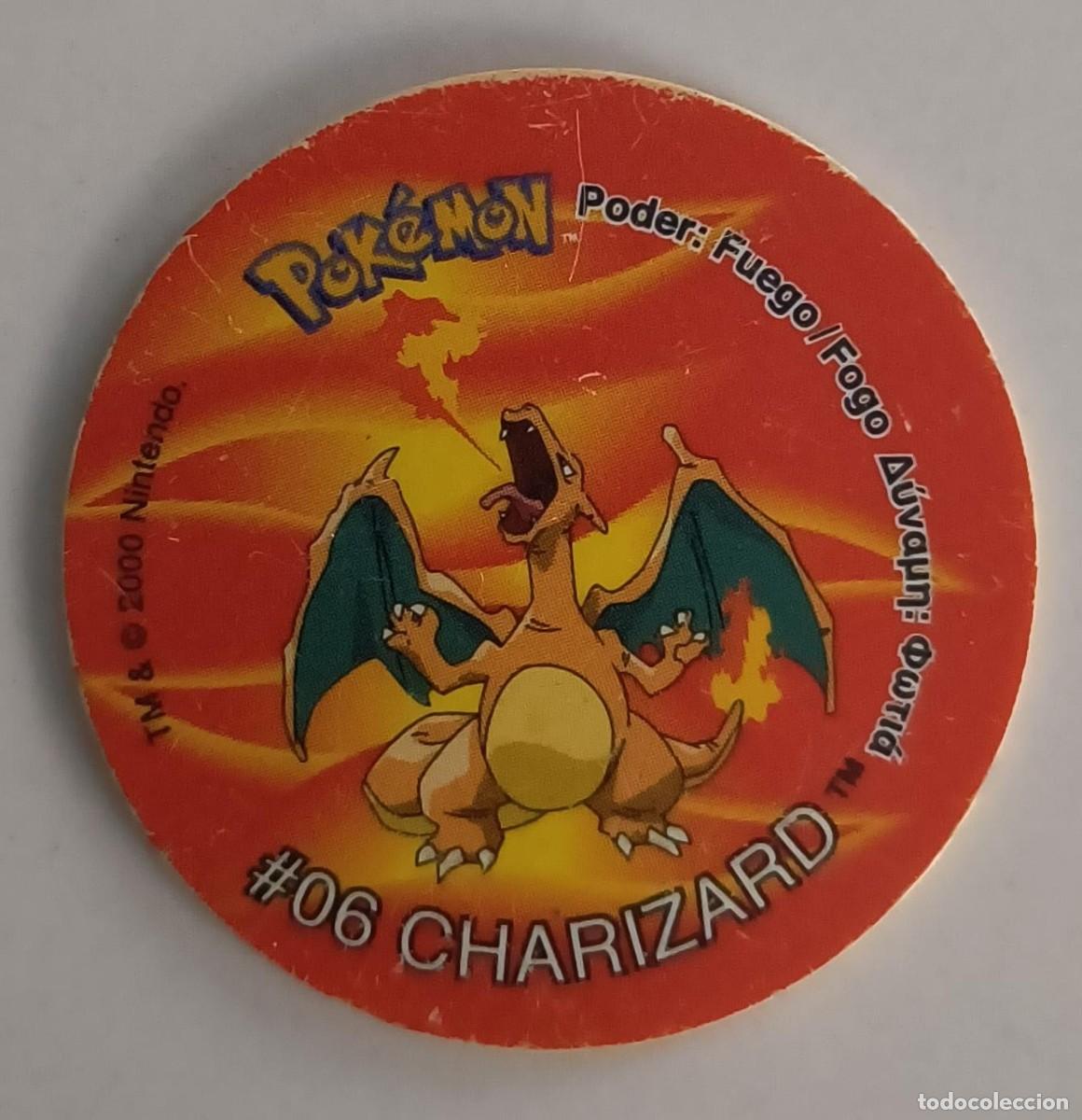Coleccionismo: POK&Eacute;MON TAZO 2- TAZO N&ordm;55 - #6 CHARIZARD - MATUTANO