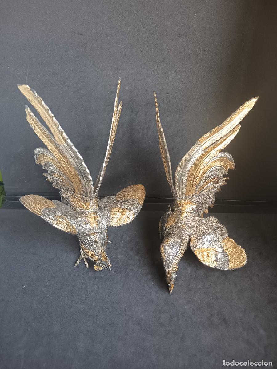 Coleccionismo: Figuras de gallos decorativos