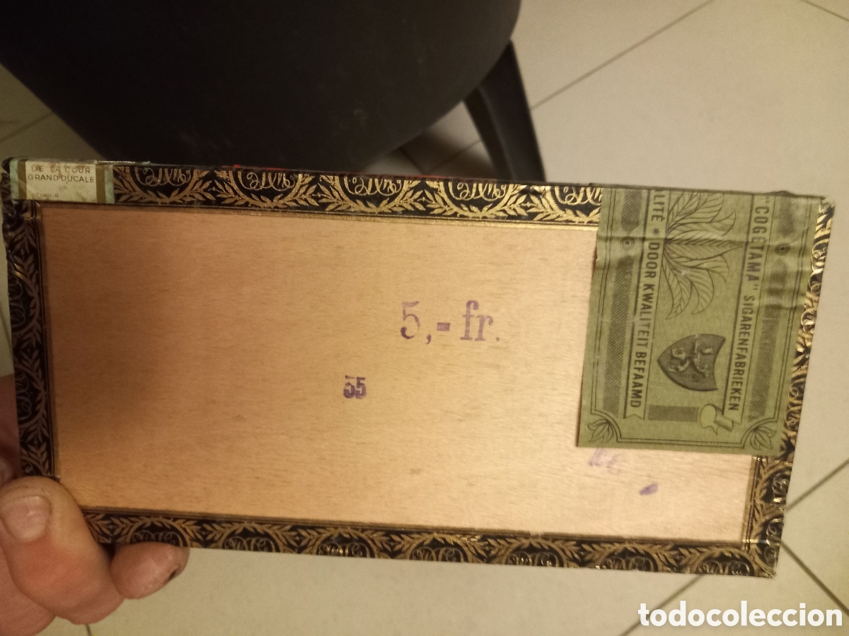 Coleccionismo: old cigar boxes perfect condition - Foto 6