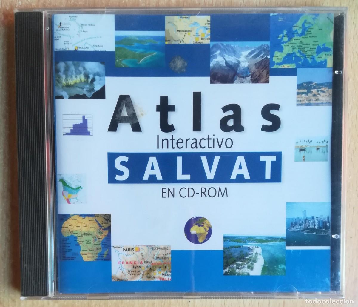 Coleccionismo: Precintado. CD-Rom. Atlas interactivo Salvat.